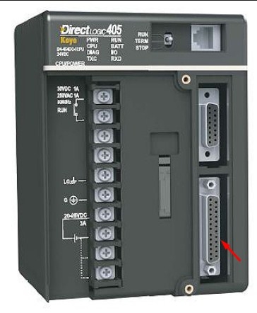 Cáp Lập Trình PLC KOYO D3-DSCBL-2 DL305 Programming Cable RS232 DB9 Female to DB25 Male For use with D3-330 CPU