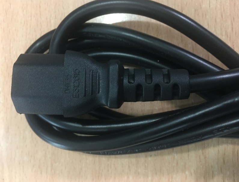 Dây Nguồn DA HENG TONG E312615 DHT13 DHT35 NEMA 5-15P to C13 AC Power Cord 10A 125V 3x0.824mm 18AWG Length 1.8M