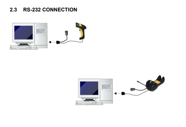 Bộ Cáp Và Sạc Máy Quét Mã Vạch Datalogic CAB-434 RS-232 Cable Coiled 5V External Power For Datalogic D8330 M8300 D9300 Barcode Scanner Black Length 1.8M