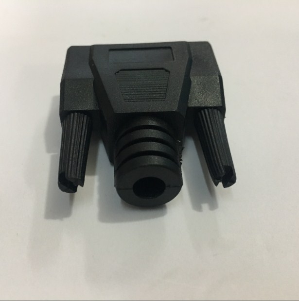 Vỏ Ốp Nhựa Đầu Hàn D-SUB 15 Chân Hai Hàng DB15 Female 2 Row 15Pin PVC Shell Connector Black