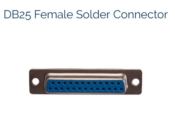 Đầu Rắc Hàn Cổng LPT 1284 Parallel 25 Chân Âm DB25 Female Solder Connector