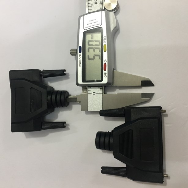 Vỏ Ốp Nhựa Đầu Hàn LPT 1284 Parallel DB25 PVC Shell Connector Black