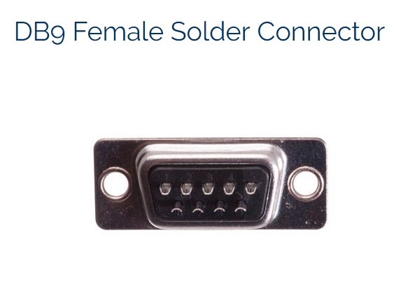 Đầu Jack Hàn Pan Pacific DB9 Female D-Sub Solder Type Connector