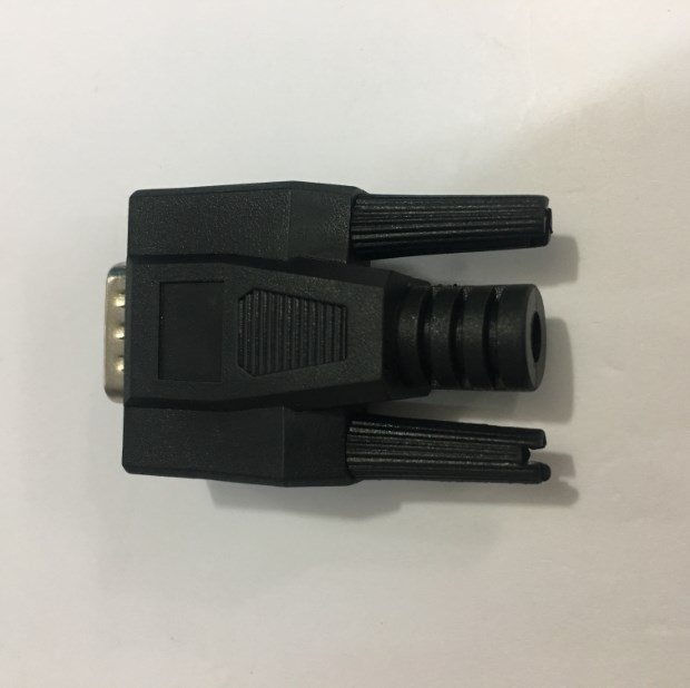 Bộ Rắc Hàn Cổng Com 9 Chân Dương Và Vỏ Ốp Khối DB9 Male PVC Shell Kit Plug