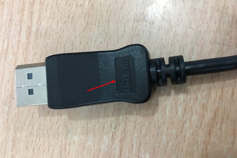 Cáp Chuyển Đổi Chính Hãng Original DELL DISPLAYPORT DP TO VGA ADAPTER 1920 x 1200 CABLE 0RN699 Length 17Cm