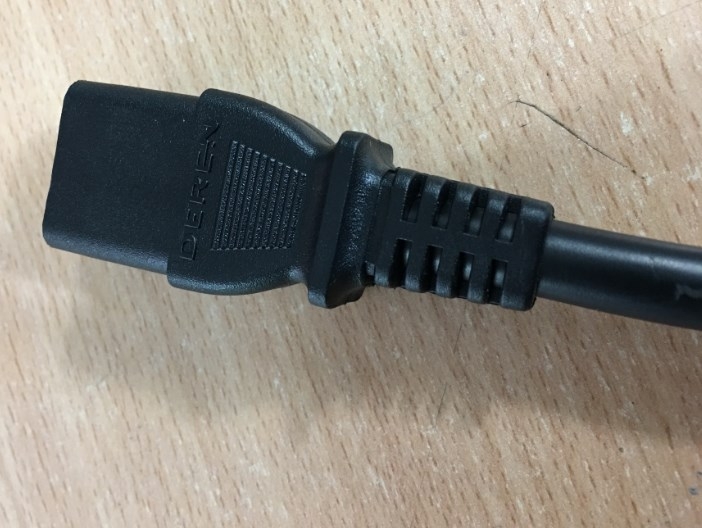 Dây Nguồn DEREN E239736 DR-309 DR-395 NEMA 5-15P to C13 AC Power Cord 13A 125V 3x1.31mm 16AWG Length 2.5M