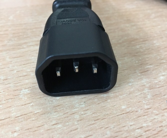 Dây Nguồn Máy Chủ IBM DELL LENOVO FUJITSU Server Chính Hãng E-JUN EL-705 EL-701 AC Power Cord IEC60320 IEC C13 to C14 10A 250V 3x1.5mm Length 2M