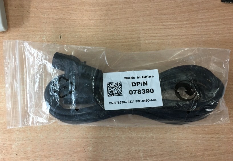 Dây Nguồn Máy Chủ IBM DELL LENOVO FUJITSU Server Chính Hãng E-JUN EL-705 EL-701 AC Power Cord IEC60320 IEC C13 to C14 10A 250V 3x1.5mm Length 2M