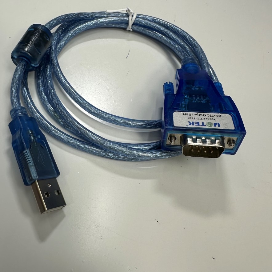 Cáp Chuyển Đổi Tín Hiệu 1.5M 5ft UOTEK UT-8801 USB to RS232 Interface Converter For Thiết Bị Công Nghiệp Data Communications Industrial Product Software