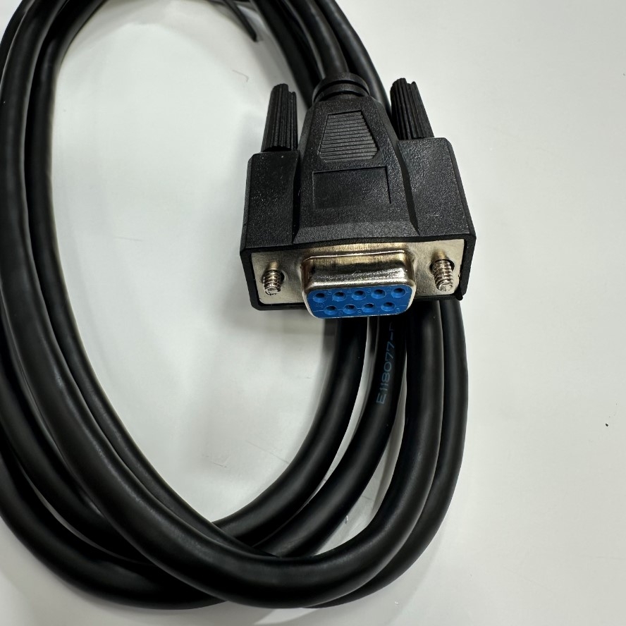 Cáp 1.8M 6ft RS232 Communication Shielded Cable Mini Din 8 Pin Male to DB9 Female For Máy Đọc Vi Phiến Hấp Thụ Không Cần Bộ Lọc Molecular Devices SpectraMax Plus 384 Microplate Reader witch Computer
