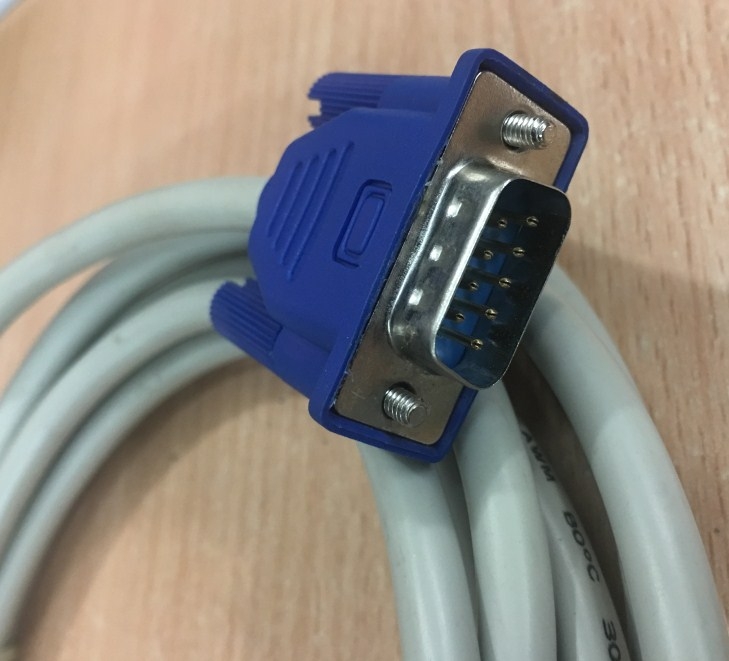 Cáp Kết Nối Máy In Epson TM-T82II Với Máy Chấm Công Cổng RS232 Serial DB25 Male to DB9 Male Length 2.6M