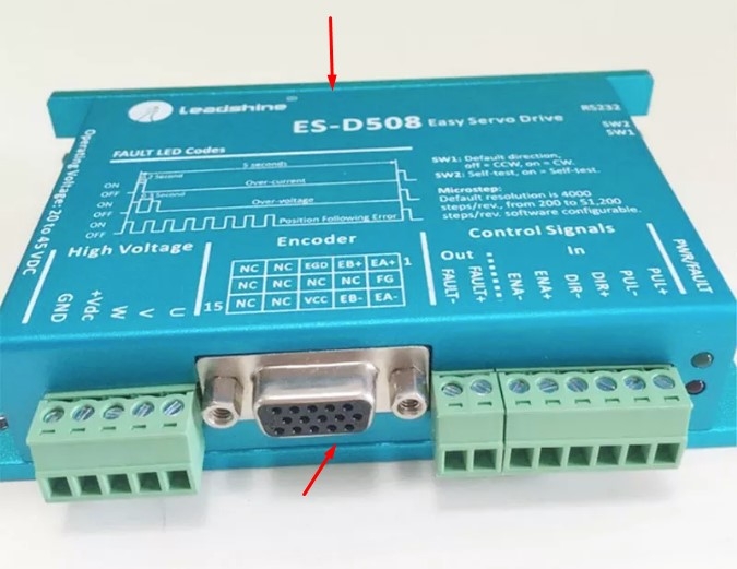 Cáp Kết Nối Encoder Extension CABLEG-BM12M0 12 Meter For Leadshine Brushless Servo Motors ES-D508 and ES-D1008