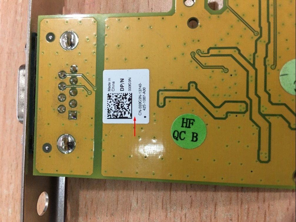 Card PCI Express to 1 Port RS232 Serial Com DB9 Chính Hãng Dell Sunix SER6427A Low Profile Sun Pc 039G9N For Thiết Bị Y Tế Cân Điện Tử Máy Công Nghiệp CNC PLC