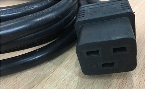 Dây Nguồn Power Extension Cord IEC 320C19/IEC320 C20 14 AWG 16A 250V 3x1.5mm For APC PDU Server DELL IBM HP Length 3M