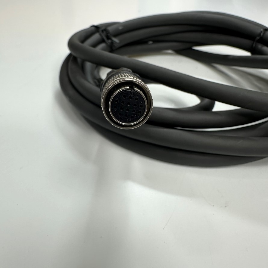 Cáp 2M 6.5ft Keyence LK-GC2 Laser Sensor Head Controller Cable Connector Hirose 16 Pin Female to MDR 14 Pin Male For Keyence LK-G3000 Series, LK-G5000 Series