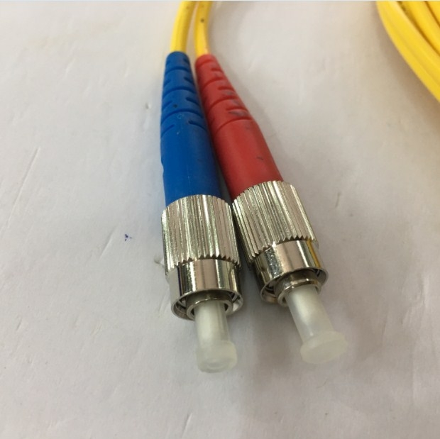 Dây Nhẩy Quang Data Sheet Fiber Optic Cable FC to FC Singlemode Duplex 9/125 3.0mm PVC Length 5M