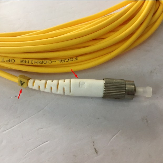 Dây Nhẩy Quang FC/PC to FC/PC 9/125 Simplex Singlemode Fiber Optic Cable Patch Cord 3.0mm PVC Length 10M
