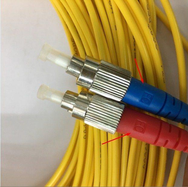 Dây Nhẩy Quang Data Sheet Fiber Optic Cable FC to FC Singlemode Duplex 9/125 2.4mm PVC Length 20M