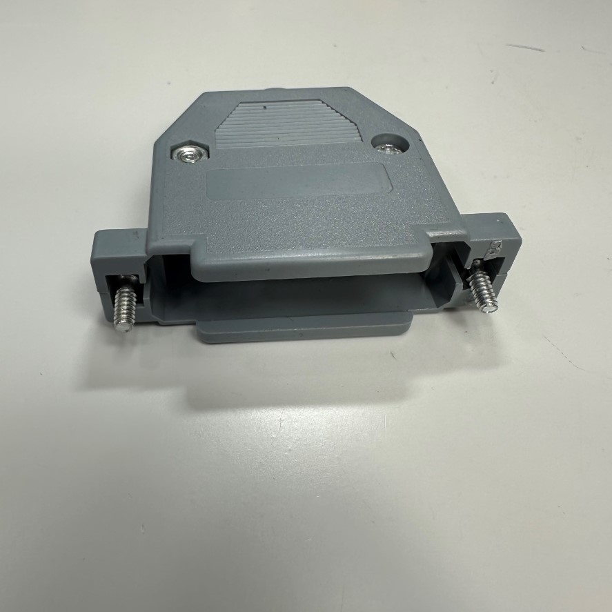 Đầu Jack DB44 44 Pin Male 3 Rows D-Sub Connector Plastic Hood Cover Backshell Solder Type Nickel 44 Way For Industrial Servo Motor, Interface I/O Control, Data Signal and Power Cable
