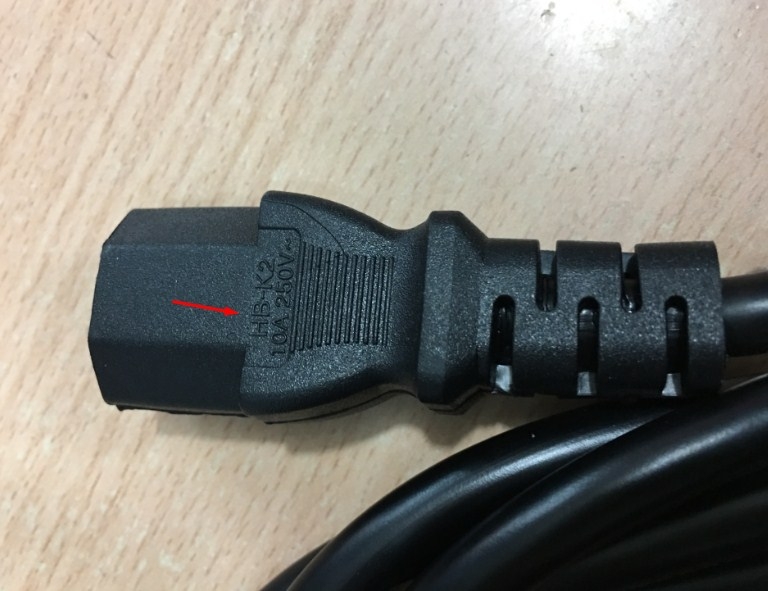 Dây Nguồn 3 Chân Dẹt Tam Giác AC Power Cord Australia & China IEC60320 IEC C13 10A 250V 3X1.0mm Length 2M