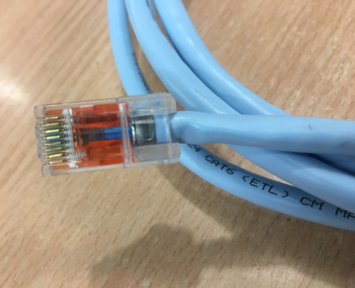 Cáp Mạng Đúc CAT6 UTP Patch Cord Straight-Through Cable SYSTIMAX GIGASPEED GS8E-LB-7FT LIGHT-BLUE JACKET Length 2.1M