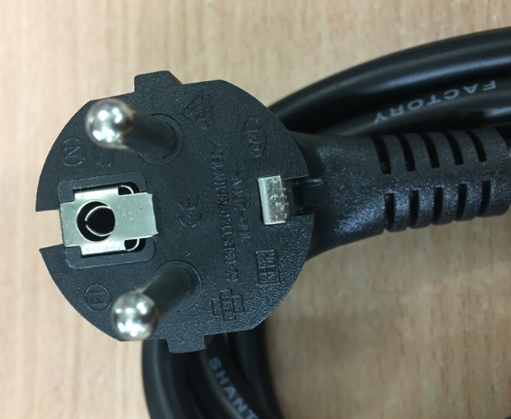 Dây Nguồn Máy Chủ IBM HP DELL LENOVO Server AC Power Cord Schuko CEE7 Euro Plug to IEC320 C13 GZ-15 16A 10A 250V 18AWG 3x1.0mm Length 2.4M