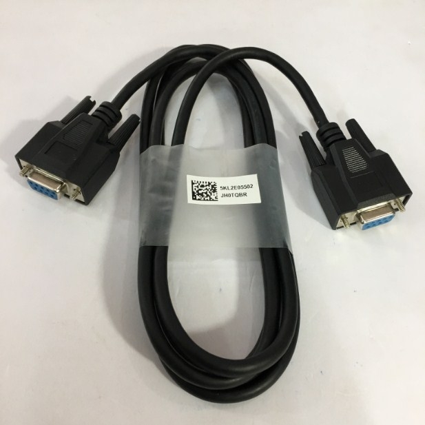 Cáp Máy Đo Điện Trở Hioki 9637 RS-232C Cable DB9 Female to DB9 Female Black For Hioki RM3545 RM3545-01 RM3545-02 Length 1.8M