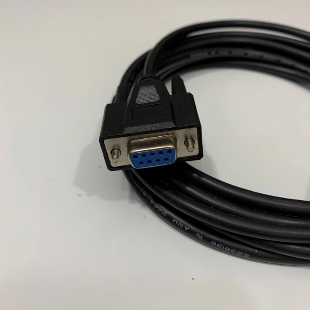 Cáp Lập Trình RS232 DB9 Male to DB9 Female Dài 3M For PLC OMRO C/CV/CS/CJ/CP Series HostLink Với HMI MCGS TPC Series