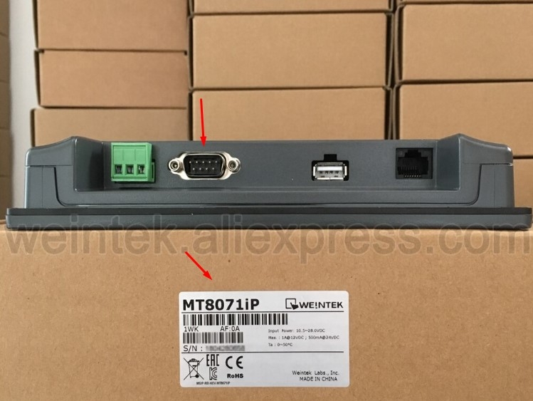 Cáp Lập Trình Kết Nối HMI Weintek MT8071iP Với Computer Connection Data Download Transparent Dài 2.5M Chống Nhiễu Shielded RS232 DB9 Female to Female Black