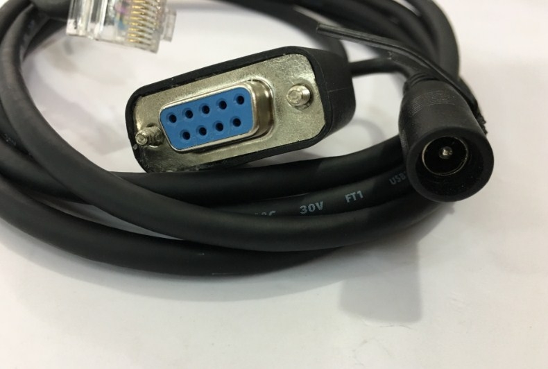 Bộ Cáp Kết Nối Mã Vạch Honeywell CBL-020-300-C00 Cable 10P10C to RS232 -/+5V Barcode Scan và Adapter DC 5V 2.2A Length 1.8M