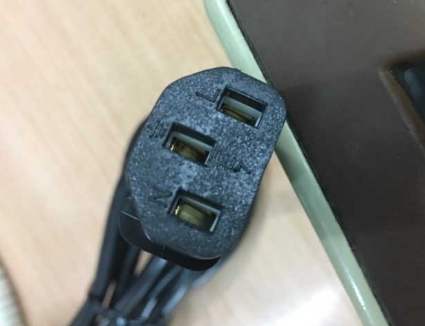 Dây Nguồn HONG YANG SHENG HYS-002 HYS-012 NEMA 5-15P To C13 AC Power Cord 10A 125V 3x0.824mm 18AWG Length 1.8M