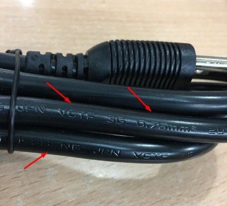 Dây Nguồn I-Sheng JPN SP-305B IS-14 NEMA 5-15P To C13 AC Power Cord 7A 125V 3x0.75mm 18AWG Length 1.5M