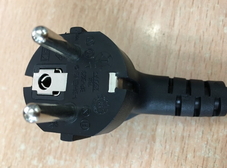 Dây Nguồn Máy Chủ IBM HP DELL LENOVO Server AC Power Cord Schuko CEE7 Euro Plug to IEC320 C13 QT DTIII -2P-05 16A 10A 250V 18AWG 3x1.5mm Length 1.5M