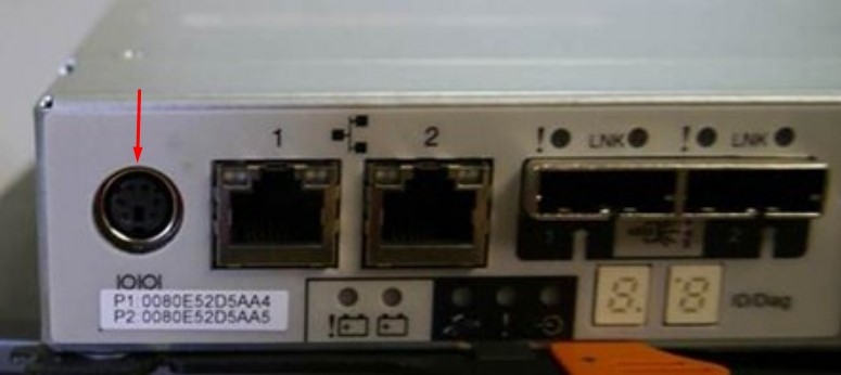 Cáp Khôi Phục Mật Khẩu Bị Mất Cho IBM Service Cable 13N1932 DS3000 DS3200 DS3300 DS3400 IBM 1.8M Storage Control Password Reset