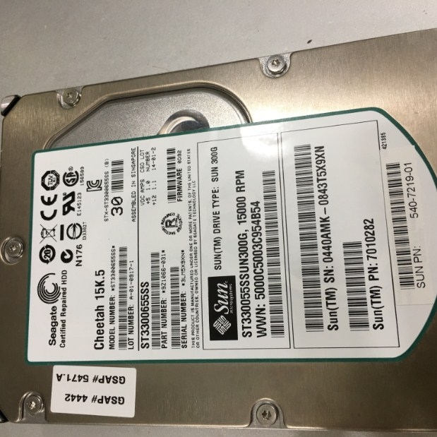 Ổ Cứng Máy Chủ Seagate ST3300655SS Cheetah 15K.5 300GB SAS 3.5-inch 15000 RPM 9Z1066-031