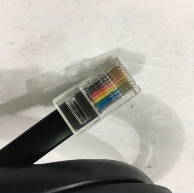 Cáp Điều Khiển Cisco Systems 72-3663-01 RJ45 to DB25 Console Cable PVC Flat Black Length 3M