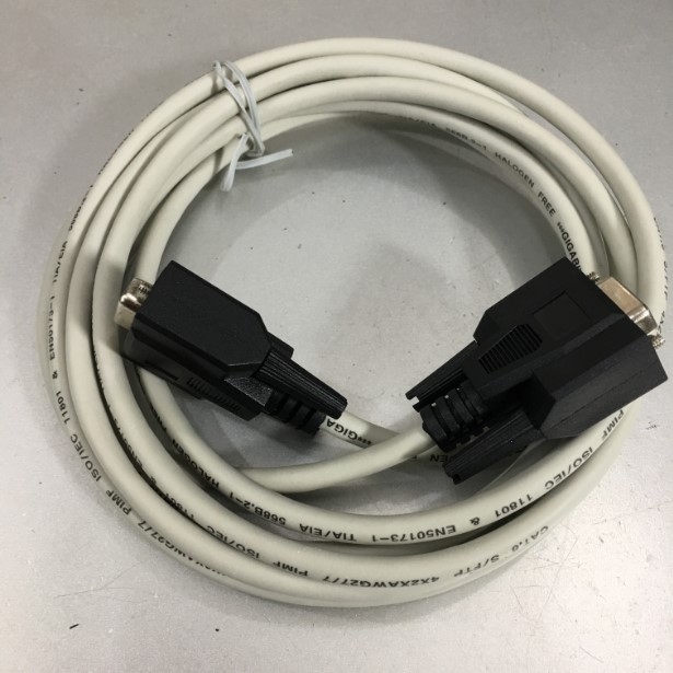 Cáp Kết Nối RS232 NETmate 9핀 NULL MODEM (F/F) 케이블 5M [NMC-SFF50/화이트]