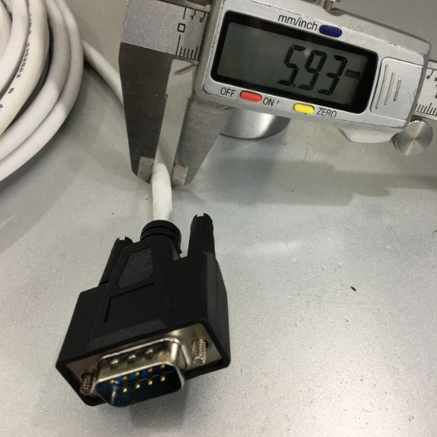 Cáp Lập Trình Connection to an AC-500 with the TK681 CP600-AC500 RS232 Communication Cable Kết Nối ABB HMI CP600 Series Với ABB AC500 PLC Qua Giao Thức RS232 DB9 Male to DB9 Male White Length 5M