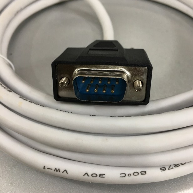 Cáp Lập Trình Connection to an AC-500 with the TK681 CP600-AC500 RS232 Communication Cable Kết Nối ABB HMI CP600 Series Với ABB AC500 PLC Qua Giao Thức RS232 DB9 Male to DB9 Male White Length 5M