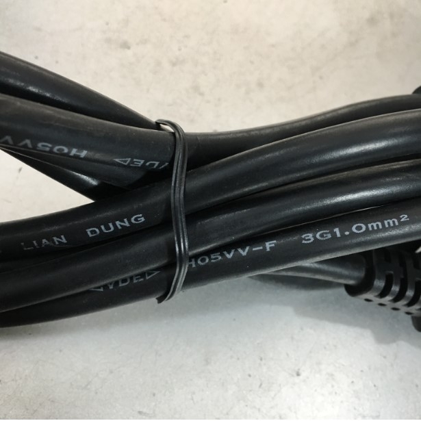 Dây Nguồn UK Plug BS 1363 to IEC 60320 C13 Power Cord LIAN DUNG LT-318 LT-501A 13A/10A 250V 3x1.0mm² Length 2M