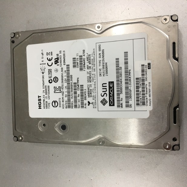 Ổ Cứng Máy Chủ HUS156060VLS600 HGST Hitachi 600GB SAS 3.5-inch 15000 RPM SAS 6Gbps 16MB Cache Hard Drive