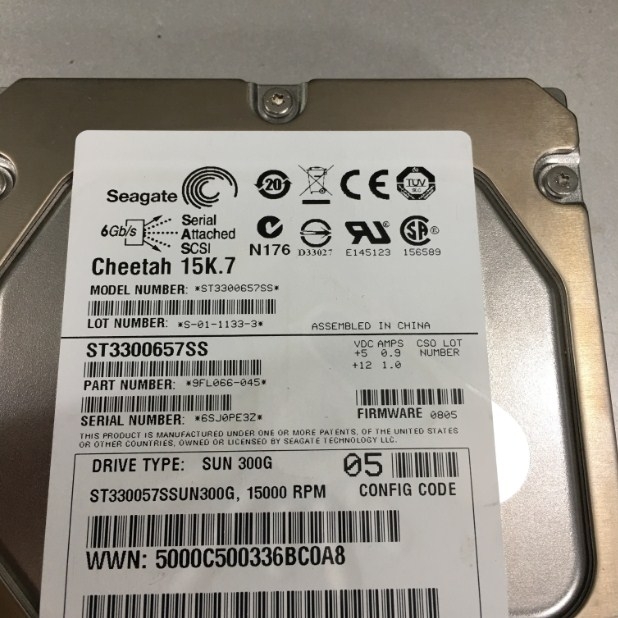 Ổ Cứng Máy Chủ Seagate ST3300657SS 300GB 3.5-inch 15000 RPM SAS Hard Drive Cheetah 15K.7