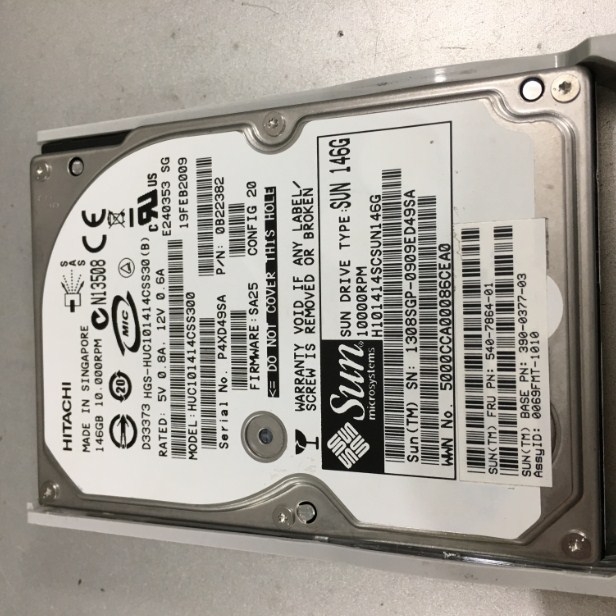 Ổ Cứng Máy Chủ SUN 146GB 10000RPM SAS 3Gbps 2.5