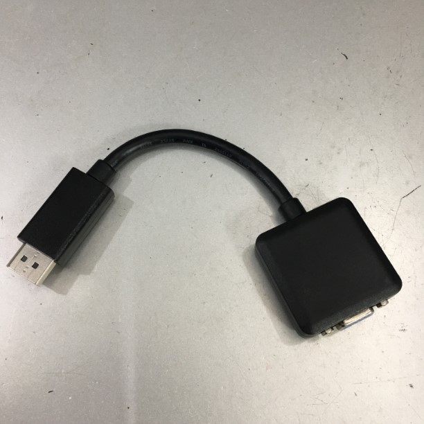 Cáp Chuyển Đổi Tín Hiệu C2G DisplayPort to VGA Adapter Converter M/F Length 17Cm