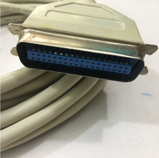 Cáp Kết Nối Máy In Cổng LPT IEEE1284 Parallel IEEE1284 DB25 to DB36 Computer Printer Cable PVC Grey Length 5M