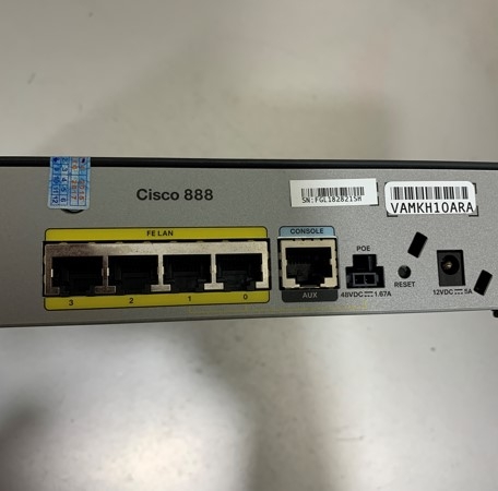 Thiết Bị Định Tuyến Cisco 800 Series Router Hàng Thanh Lý