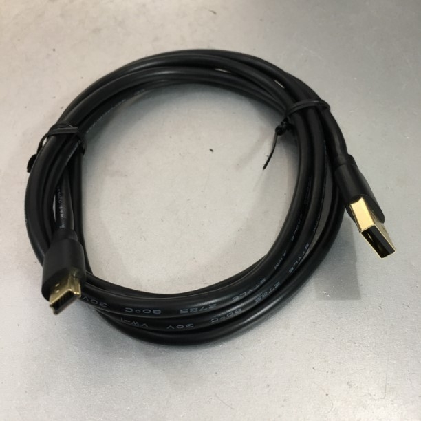 Cáp Điều Khiển JZSP-CVS06-02-E 2M Cable Mini USB to USB For Panasonic MBDJT2210 Servo Drives or Yaskawa Servo Driver Connection to PC Programming Download