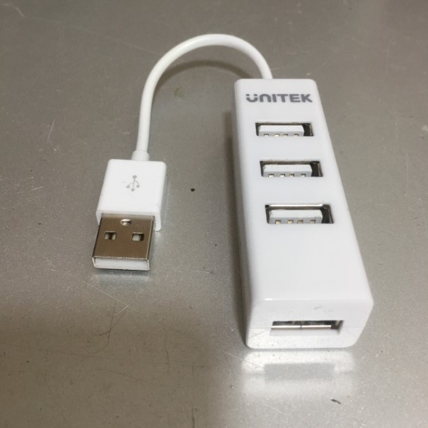 Bộ Chia HUB USB 2.0 1 ra 4 Port USB Chính Hãng Unitek Y-2146 White