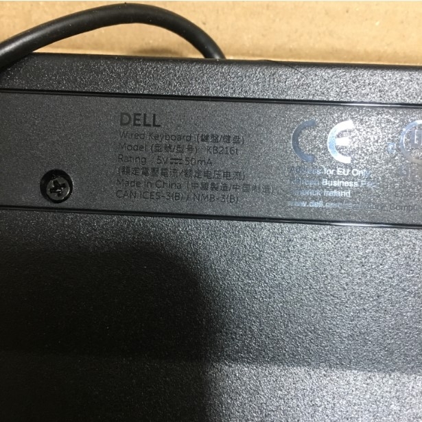 Bàn Phím DELL KB216BK Keyboard USB Connector