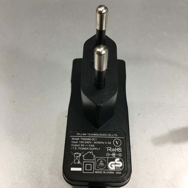 Adapter 9V 0.6A + ---C--- For Cân Điện Tử A&D Weighing EK610i Digital Scale Connector Size 5.5mm x 2.1mm